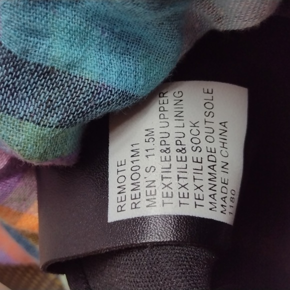 Steve Madden Slip On Mens Shoes 11.5 Black and Green - Picture 8 of 8